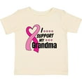 thumbnail image 3 of Inktastic Breast Cancer Awareness I Support My Grandma Pink Ribbon Boys or Girls Baby T-Shirt, 3 of 5