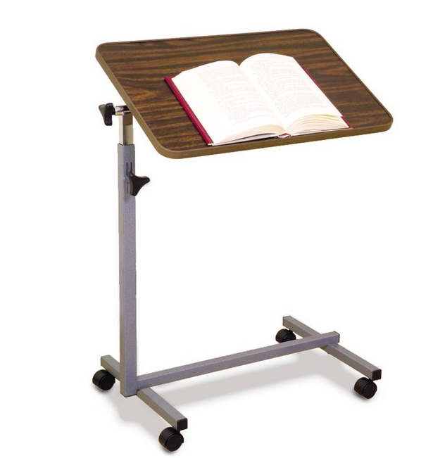 ilt Top Overbed Table with Lip
