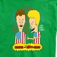 thumbnail image 3 of Beavis & Butthead - USA Fireworks - 4th of July - Men's Short Sleeve Graphic T-Shirt, 3 of 5