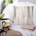 thumbnail image 3 of 20x20 Pillow Covers Set of 2, Beige Grey Throw Pillow Covers Decorative Couch Cushion Case, Abstract Mottled Art Retro Modern Painting Microfiber Square Pillowcases for Bedroom Car Living Room, 3 of 7