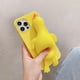 thumbnail image 1 of 1 pieza para iPhone 12 Pro Max Funda para teléfono móvil con descompresión creativa tridimensional 3D Divertida linda Silicona suave Apretón Pequeño pato amarillo Antiestrés, 1 of 5