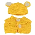 thumbnail image 4 of Armarillo Dulce Banda Estomacal + Ropa Interior + Sombrero para 10 '' - 11 '' Nebworn Baby Muñeca, 4 of 7