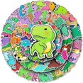 thumbnail image 1 of Dinosaur Stickers for Teens, Boys and Girls | 100 Pcs | Cute Waterproof Vinyl Stickers, 1 of 5