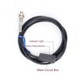 thumbnail image 4 of YCJYWXSR M8 Visible Infrared Laser Diffuse Reflection Photoelectric Optoelectric Sensor Switch CE NPN PNP NO NC 150mm 200mm Detect - M8 NPN NO 150MM, 4 of 6
