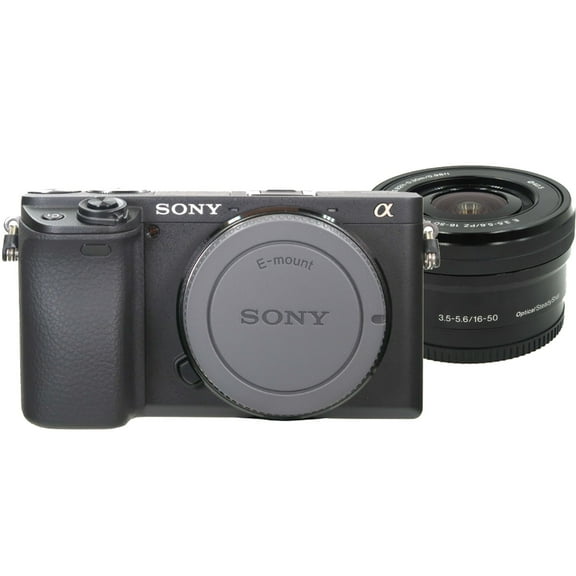Sony Alpha a6400 Mirrorless Camera & 16-50mm Lens - E Mount Compatible Cameras - ILCE-6400L/B