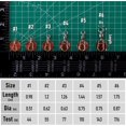 thumbnail image 2 of czcpp-20 Pack Fishing Swivels with Oval Split Rings, Ball Bearing Snaps Swivels Saltwater Swivels Fishing Tackles Stainless Steel Solid Rings Heavy Duty Hyper Wire Lure Rings Connector, 2 of 4
