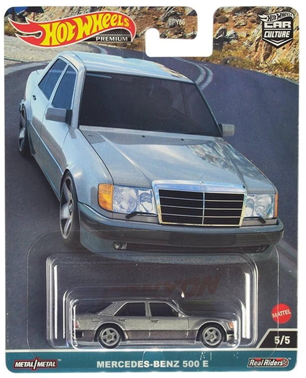 Diecast "Canyon Warriors" 5 piece Set "Car Culture" Series die cast model cars by Hot Wheels