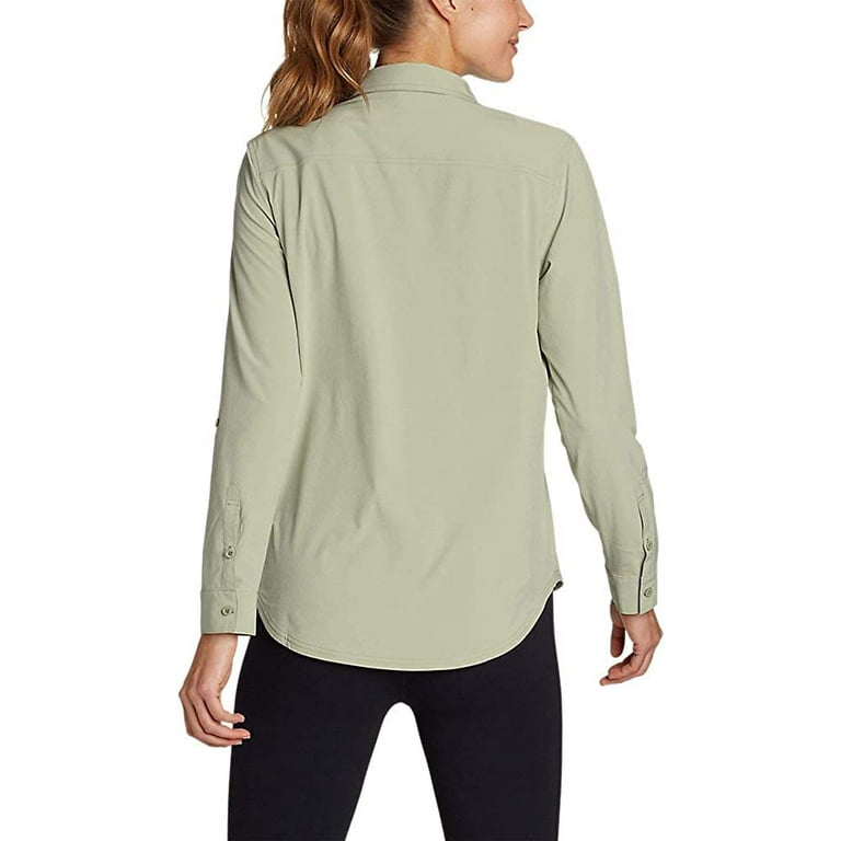 Eddie Bauer Women's Departure 2.0 Long-Sleeve Shirt (Fennel Eddie Bauer Women's Departure 2.0 Long-Sleeve Shirt (Fennel
