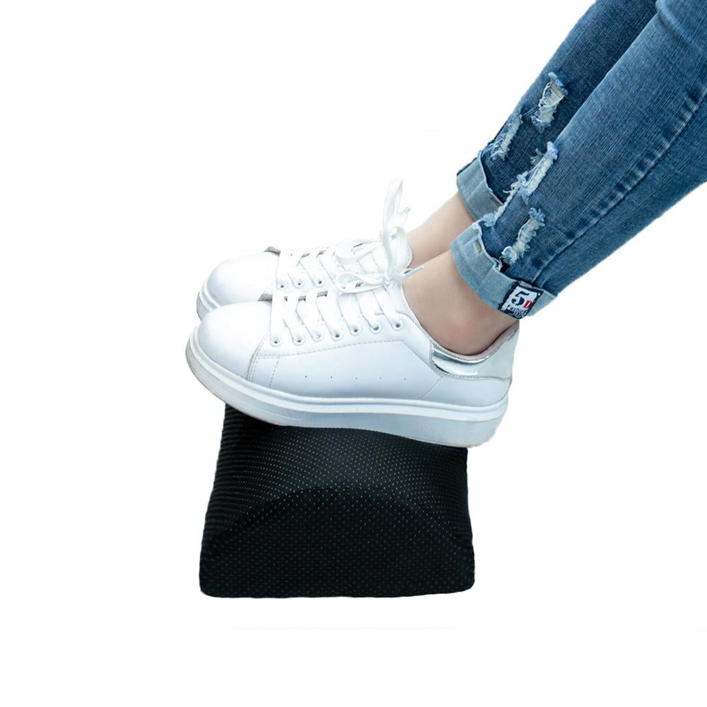 Details about   Footrest Cushion Ergonomic Foam Fabric Footstool Home Office Under Desk Comfort 