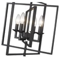thumbnail image 3 of 3230-MB Millennium Lighting Nellis - 4 Light Pendant-18.25 Inch Tall and 14 Inch Wide     -Traditional Installation, 3 of 7