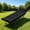 Black, variant on Dozzle Folding Camping Cot with Removable Mattress, Portable Foldable Outdoor Bed for Camping, 74.41" D x 27.95" W x 13.78" H, Gray