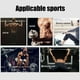 thumbnail image 2 of WDOplteas Figura acolchada 8 Deadlift Training Straps Pull-Ups Straps para Gym Fitness (Negro), 2 of 7