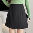 thumbnail image 4 of Falda acampanada de cintura ancha de Ease in to Comfort para mujer Adepaton BST2002590-3, 4 of 6
