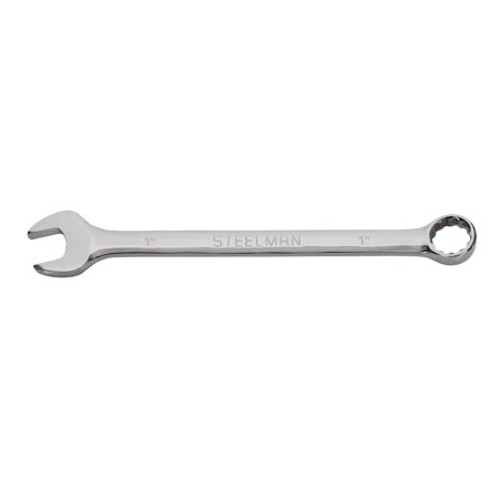 STEELMAN 1-Inch SAE Combination Wrench with 12-Point Box End, 82559