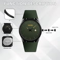 thumbnail image 5 of SKMEI Watch for Men Analog Quartz Waterproof Wristwatch with Date Casual Simple Fashion Mens Watches Gift, 5 of 8