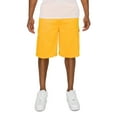 thumbnail image 3 of Victorious Men's Heavyweight Fleece Cargo Shorts VS76 - Neon Yellow - 6X-Large, 3 of 4