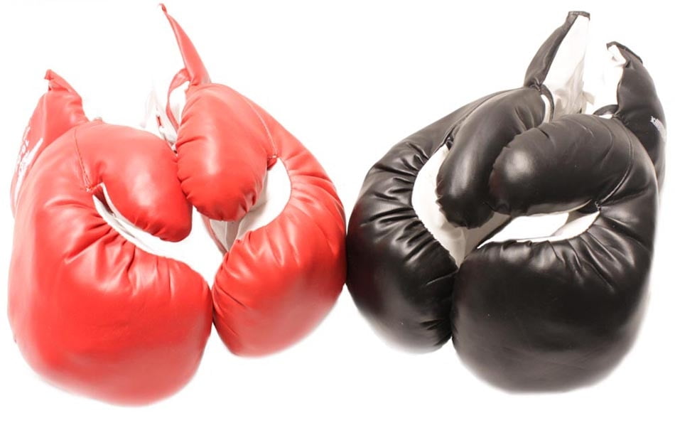Punching bag gloves in red or black REX 336 