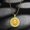 Gold, variant on Hourglass Necklace Charm Time Turner Disc Sand Timer Jewelry