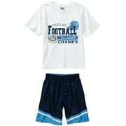 Boys' Football Tee and Reversible Shorts Set