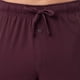 thumbnail image 2 of Pantalón para dormir de punto Fruit of the Loom para hombre, color rojo oscuro, 2 of 4