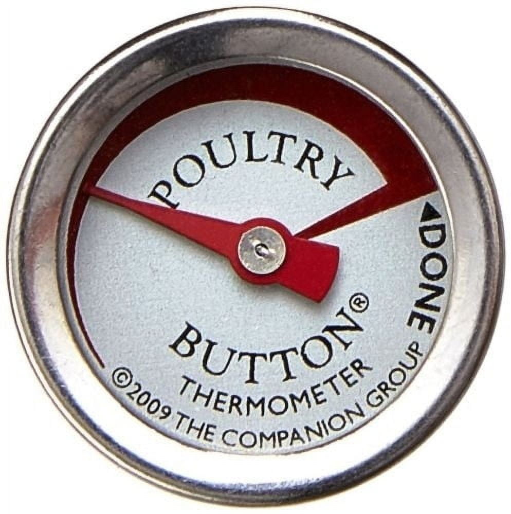 KT Thermo Steak Button Thermometer, Poultry Meat Thermometer, Instant Read Food Stainless Steel Dial Thermometers, Grill Mates Barbecue BBQ Tools, GRI