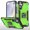Green, variant on Hotpom Phone Case for Samsung Galaxy S24 FE Military Grade Drop Shockproof Full Body Protection with 360° Rotating Stand and Car Mount Capability, Blue