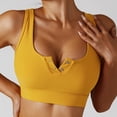 thumbnail image 2 of Sujetador deportivo para mujer, Bralette sin costuras con espalda cruzada, Top corto acolchado, soporte de alto impacto para gimnasio, entrenamiento, Fitness, 2 of 6