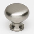 thumbnail image 4 of Traditional Round Knob, Matte Black, 1" H x 1" W x 0.63" D, 4 of 7