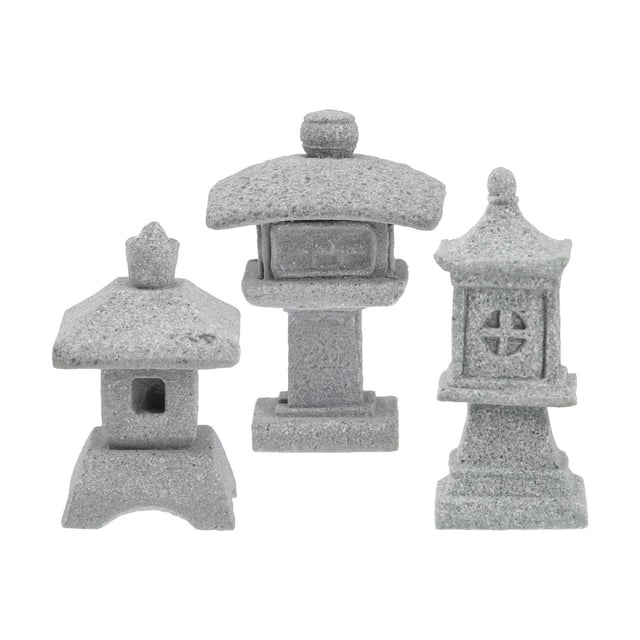 Estatuas en miniatura decorativas Wosthever regalo elegante para librería césped y jardín