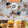 thumbnail image 2 of Dsscvnef Kitchenware Handle Steel Ring Silicone Set Non-Stick Stainless Kitchen，Dining Bar, 2 of 7