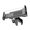 Black, variant on Device Holder for Bikes Secure Handlebar Clamp with Flexible Positioning for Tablets and Smartphones