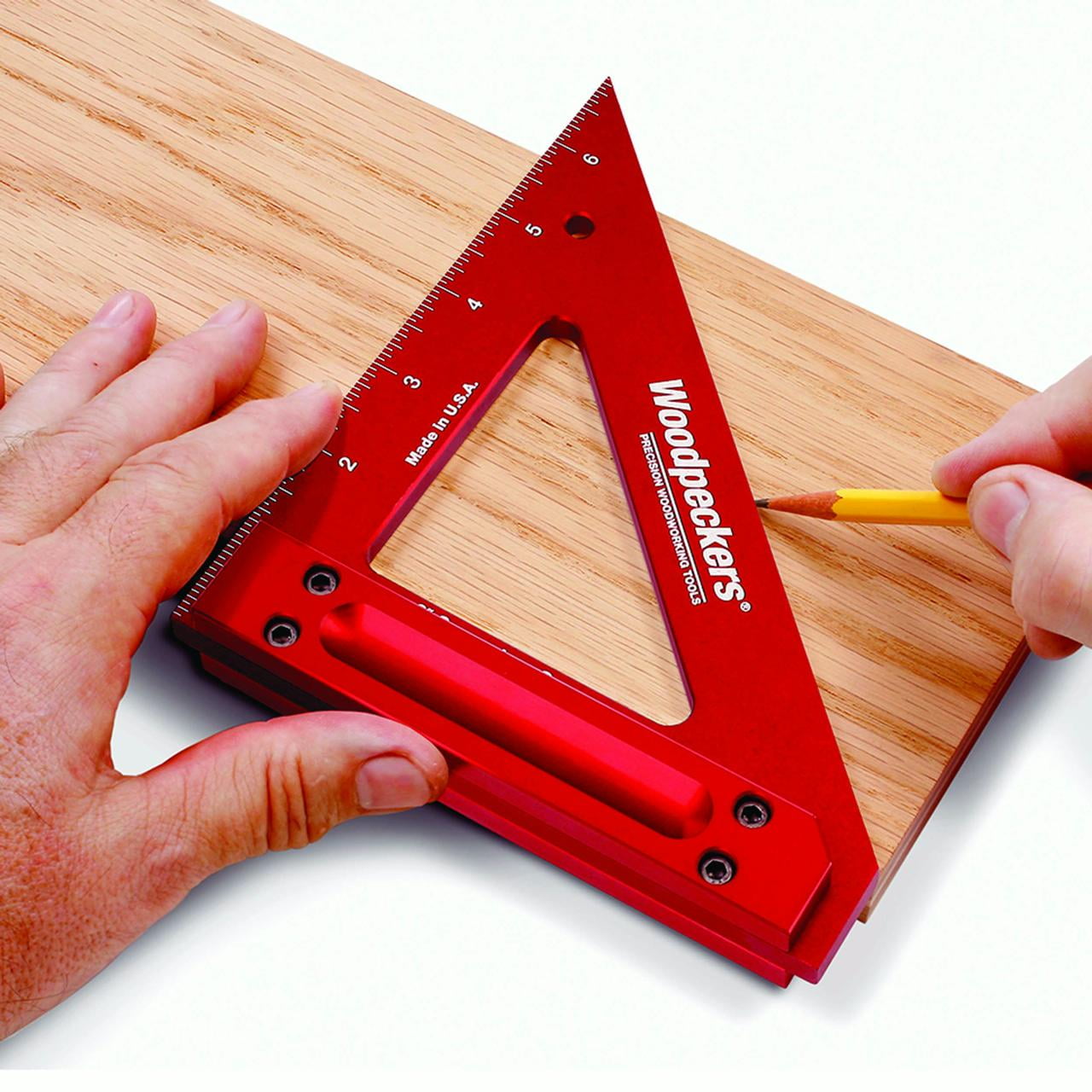 Woodpeckers 6" Carpenters Square with Inch Graduations