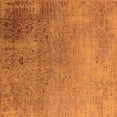 thumbnail image 1 of Ahgly Company Indoor Square Oriental Orange Industrial Area Rugs, 7' Square, 1 of 4
