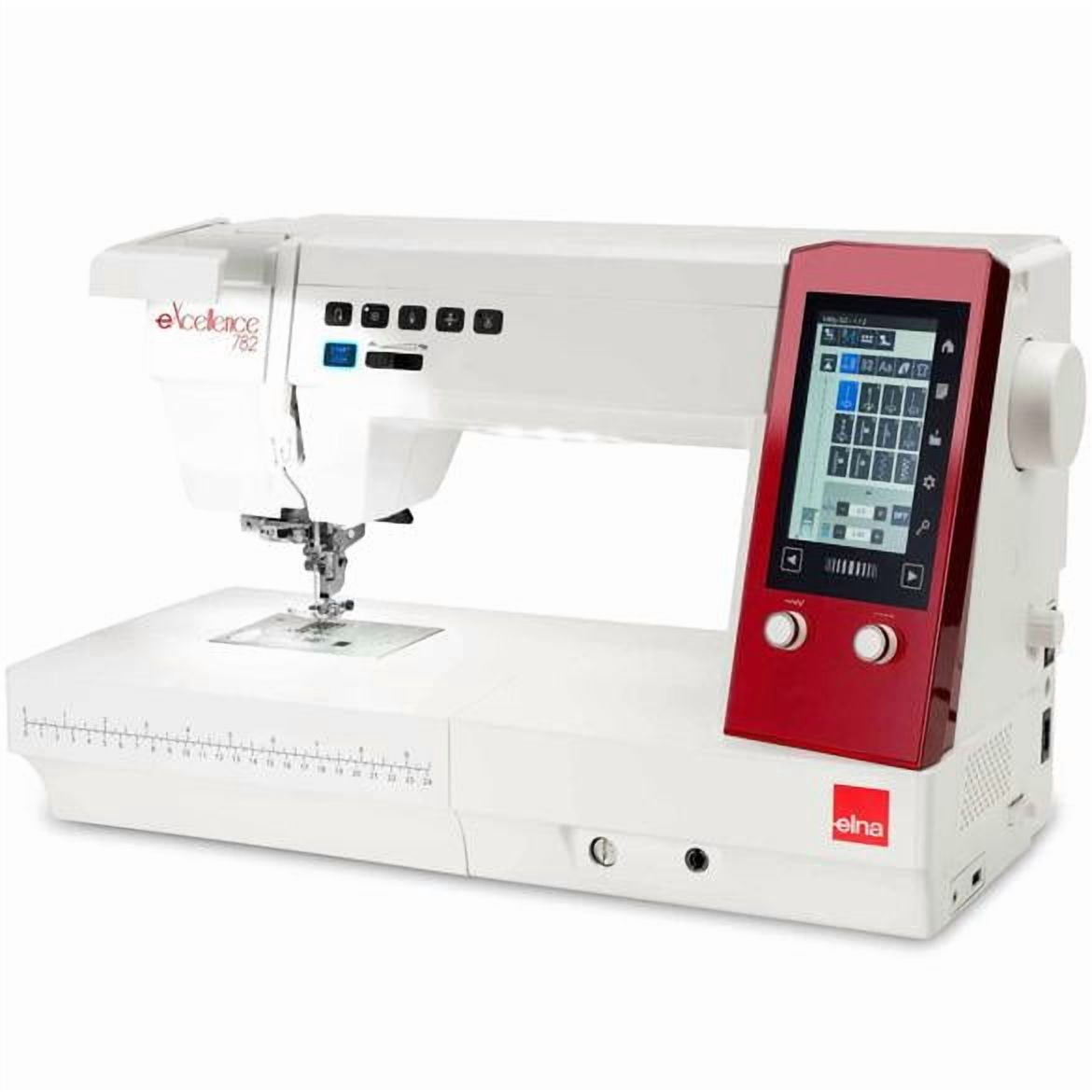 elna eXcellence 782 Computerized Sewing Machine with Accurate Stitch Regulator Equivalent to Janome MC9480QCP