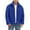 Royal Blue, variant on CharmCyan Men's Faux Jackets Winter Thicken Warm Luxury Overcoat Coats Long Sleeves Zipper Jacket Outerwear Beige L