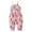 Pink, variant on Toddler Birthday Jumpsuit Easter Baby Girls Overalls Romper Outfit Sleeveless Rabbit Print Bell Bottom Jumpsuit 1 to 6 Years