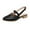 Black, variant on Utoimkio Wedge Sandals for Women Wide Width Women's Pointed Flat Shoes Weave Casual Shoes Solid Comfortable Sandals Shoes