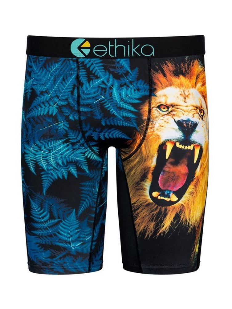 Ethika - Ethyka Multi Color Scar Lion Print Boxer Briefs Man's ...