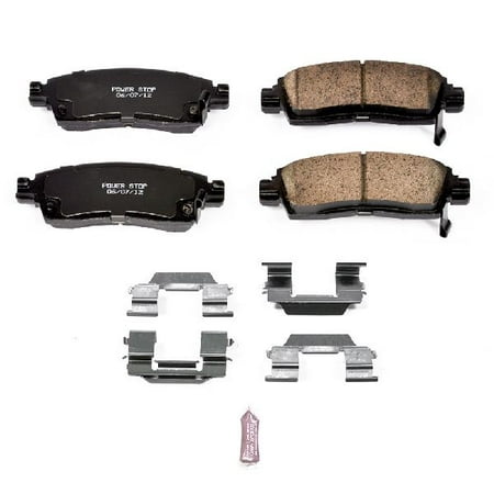 OE Replacement for 2003-2008 Isuzu Ascender Rear Disc Brake Pad and Hardware Kit (Base / LS / Limited / (Best Mtb Disc Brake Pads)