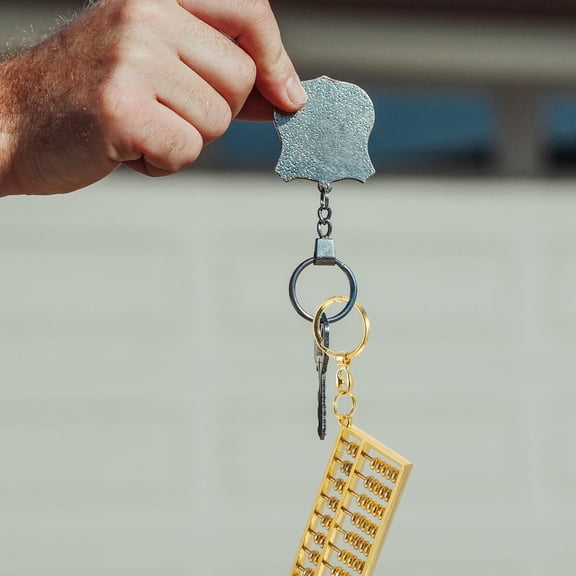 WHAMVOX  2 Pcs Abacus Keychain Holder for Keys Decorative Accessory