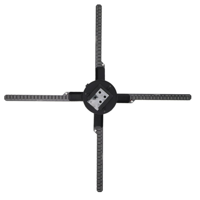 3D Hologram Fan, LED Holographic Fan Flexible High Transfer Speed Convenient With 576 LED Beads For Shops For Holidays For Bars