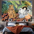 thumbnail image 1 of Tapiz de pared Shandra Jungle Girl de microtela 150x110 cm, 1 of 1