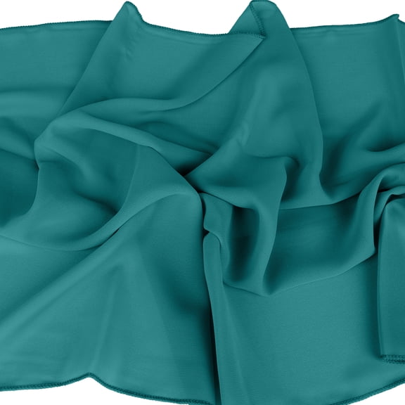 Koyal Wholesale Chiffon Table Runner 180-Inches Long,  Emerald Green Wedding Runners, Holiday Table Runners
