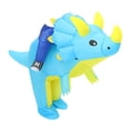 thumbnail image 2 of Juguetes y pasatiempos, Juguetes, Juguetes inflables, Juguete inflable, Disfraz de Halloween de dinosaurio, disfraz inflable de media longitud para adultos/niños, ropa divertida para espectáculos, dis, 2 of 8