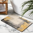 thumbnail image 2 of Exceptional Quality Modern Abstract Gray Runner Rug for Bathroom & Laundry: Soft, Non-Slip, Low Pile, Easily Washable - Perfect for Entryway, Kitchen, Hallway, Doorway, Bedroom, 20x32 inches, 2 of 5