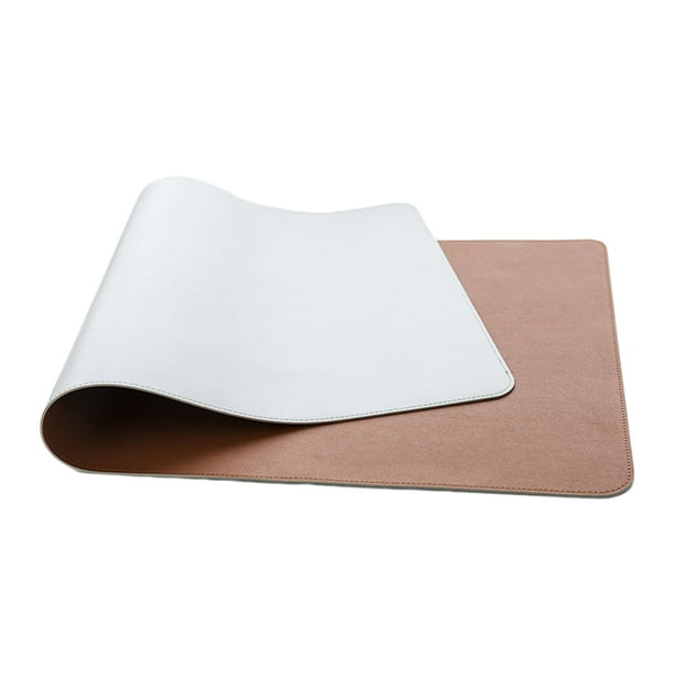 ALFOMBRILLAS DE ESCRITORIO FloreceBien - ALFOMBRILLAS DE ESCRITORIO DE DOBLE CARA PARA OFICINAS Y HOGARES - ALFOMBRILLAS DE ESCRITORIO Y RATÓN GRANDES PARA ESCRITORIOS, MARRÓN + GRIS CLARO