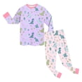 thumbnail image 6 of Baby Boys Long Sleeve Top And Pants Snug Fit Cotton Pajama Set,Skin-Friendly 6-12 Months 12-24 Months 2t 3t 4t 5t 6t 7t 8t 9t Children(Purple,2-3 Years), 6 of 6