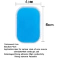 thumbnail image 4 of 60 Pack Replacement EMS Gel Electrode Pads for Abdominal Trainer, Electrical Muscle Stimulation Adhesive Sheets, 4 of 5