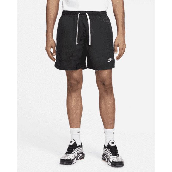 Nike Sportswear Sport Essentials Men's Woven Lined Flow Shorts Color: Oil Green/White Size: L Tall