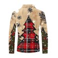 thumbnail image 4 of Mens Holiday Sweatshirts Men's Sweatshirts Clearance $10 Mens Pullover Sweaters Long Sleeve Mens Zip up Hoodies Oversized White Sweaters for Men Crewneck, 4 of 5